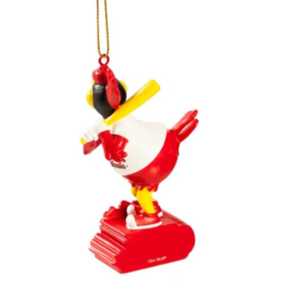 St Louis Cardinals Mascot Ornament - Picture 2 of 2